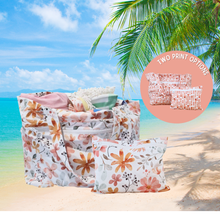 Load image into Gallery viewer, Beach Bag &amp; Mini Pouch Set